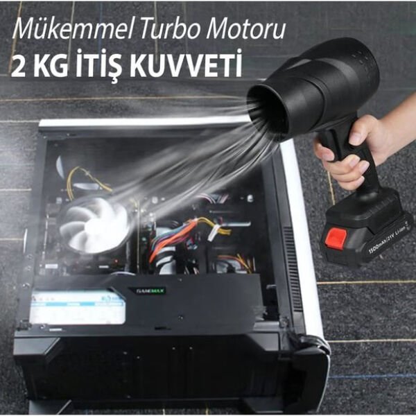 Taşınabilir Güçlü Jet Fan