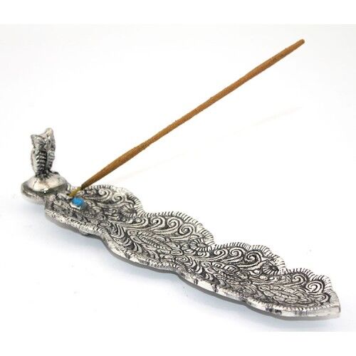 Metal Kayık Baykuş Tasarımı Tütsülük Model 2