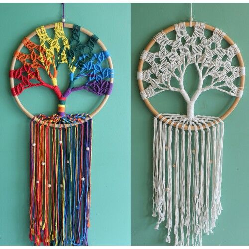 Rüya Kapanı Dream Catcher Hayat Ağacı Model 2