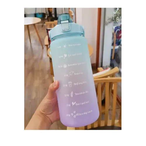 Günlük Motivasyon Su Matarası 2 Litre